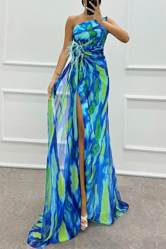 Elena | Vestido Maxi Vibrante