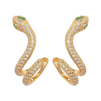 pendientes de serpientes