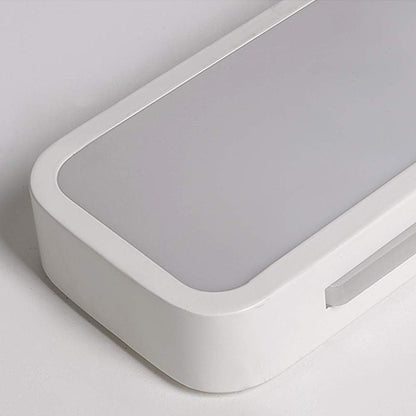 Lámpara de techo LED larga minimalista nórdica