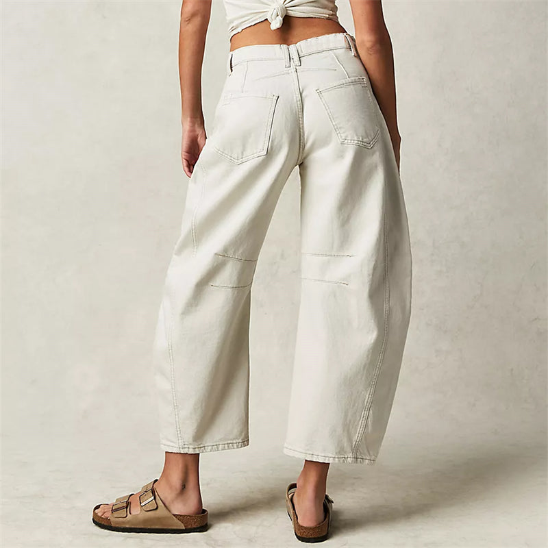 Mariann | Jeans a gamba larga eleganti per tutti i giorni 