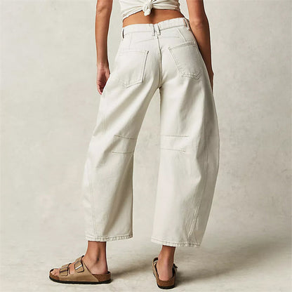 Mariann | Jeans a gamba larga eleganti per tutti i giorni 