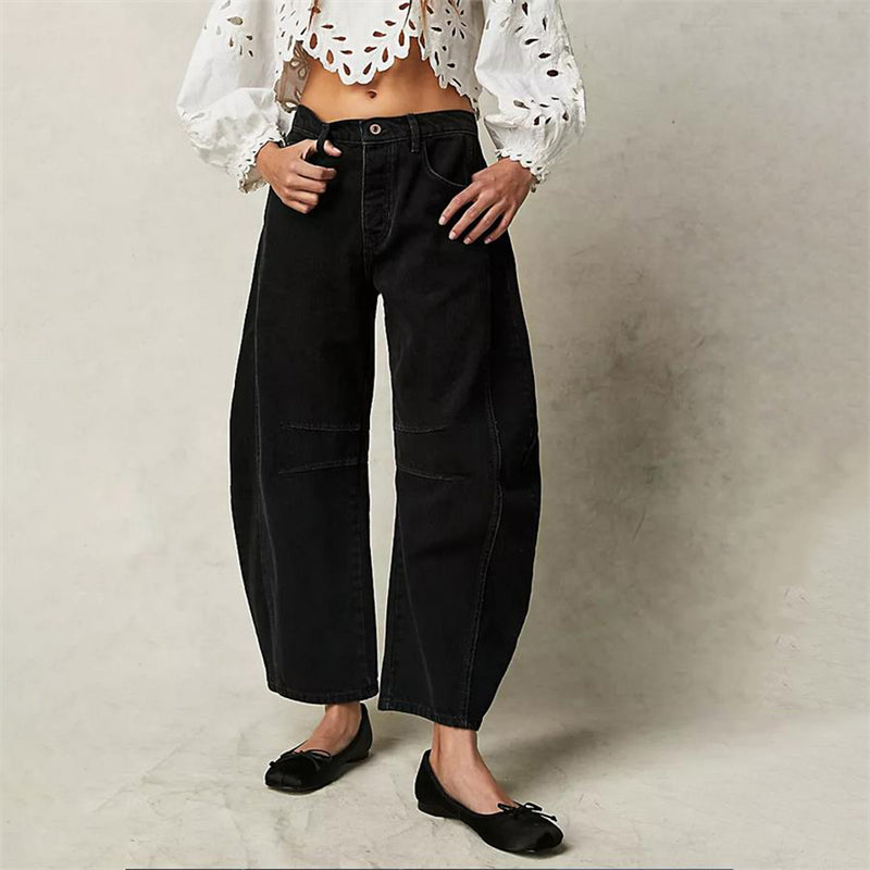 Mariann | Jeans a gamba larga eleganti per tutti i giorni 