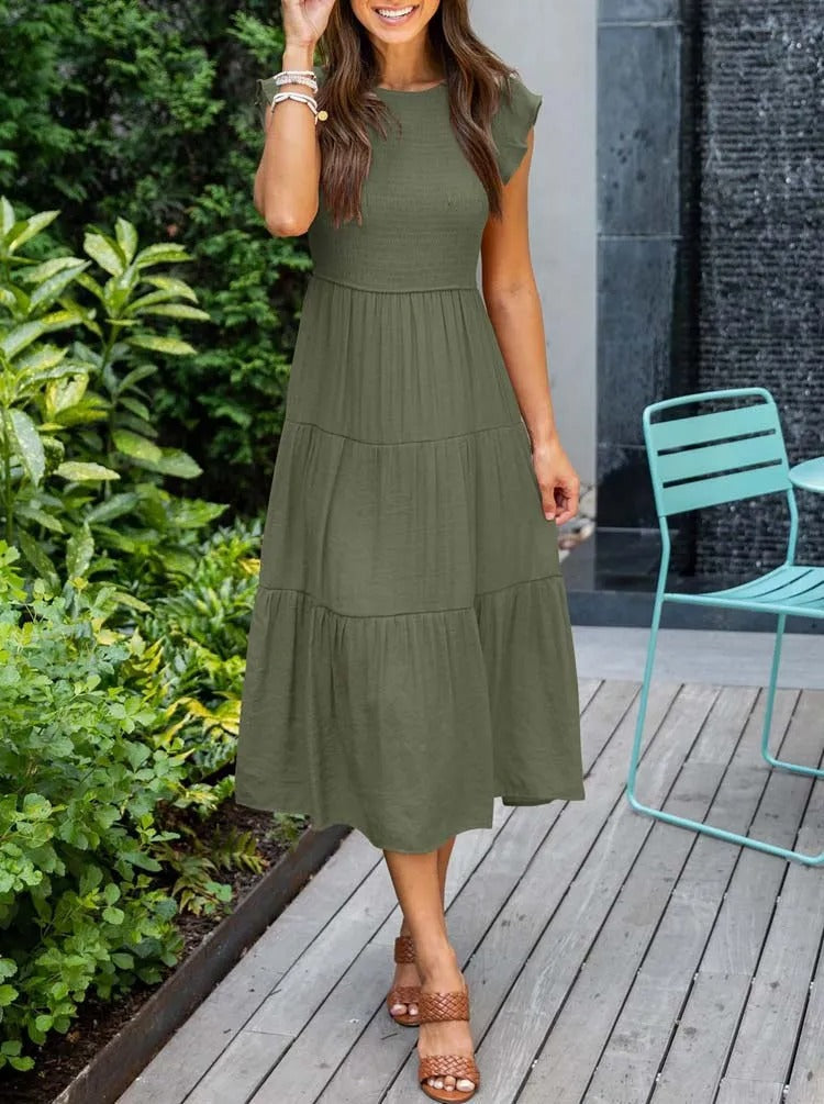 Elinor | Vestido elegante con cobertura para el abdomen