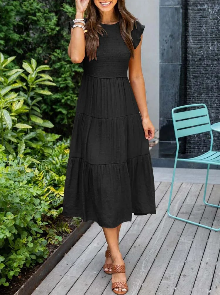 Elinor | Vestido elegante con cobertura para el abdomen