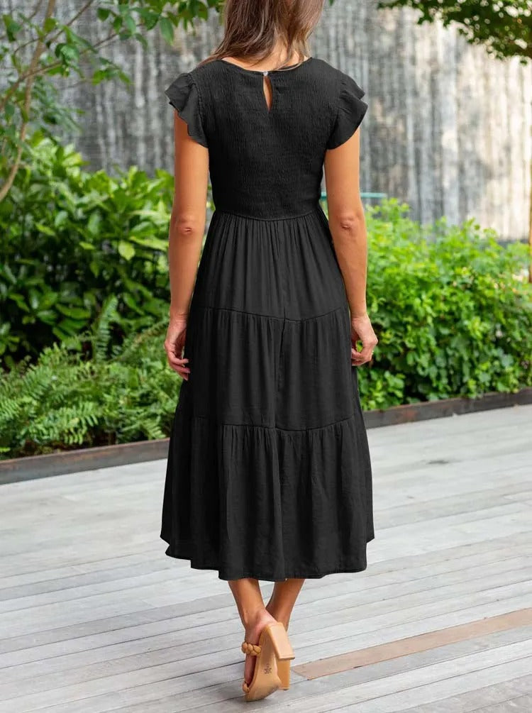 Elinor | Vestido elegante con cobertura para el abdomen