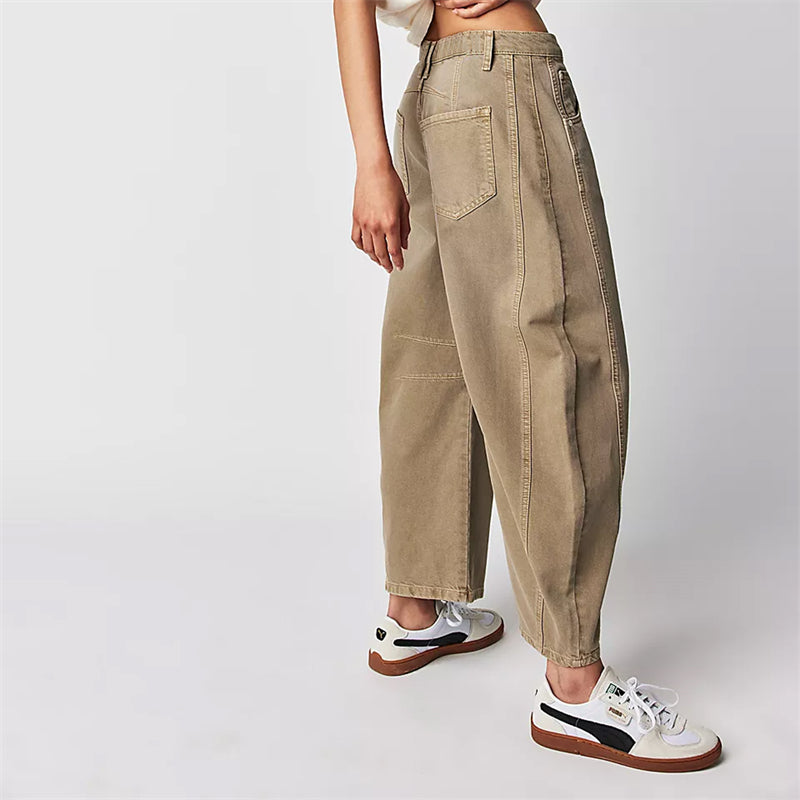 Mariann | Jeans a gamba larga eleganti per tutti i giorni 