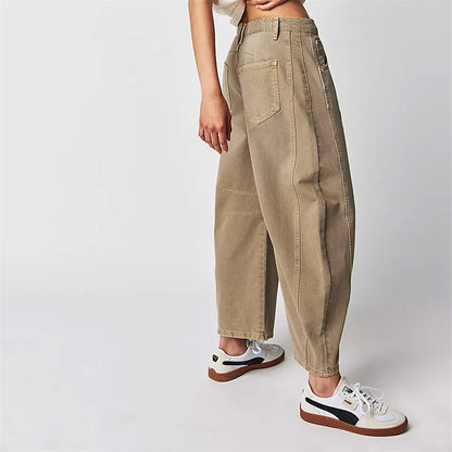 Mariann | Jeans a gamba larga eleganti per tutti i giorni 