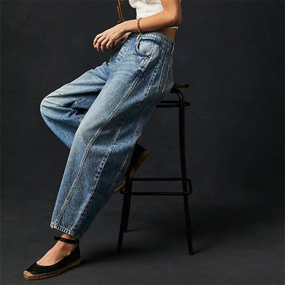 Mariann | Jeans a gamba larga eleganti per tutti i giorni 