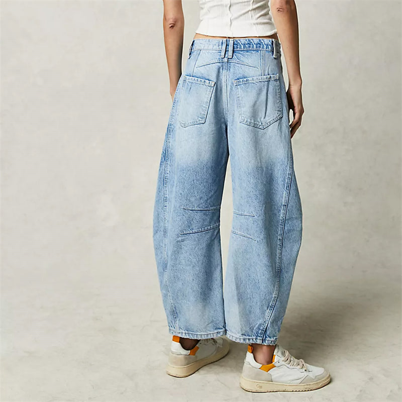 Mariann | Jeans a gamba larga eleganti per tutti i giorni 