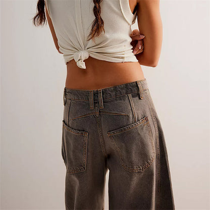 Mariann | Jeans a gamba larga eleganti per tutti i giorni 