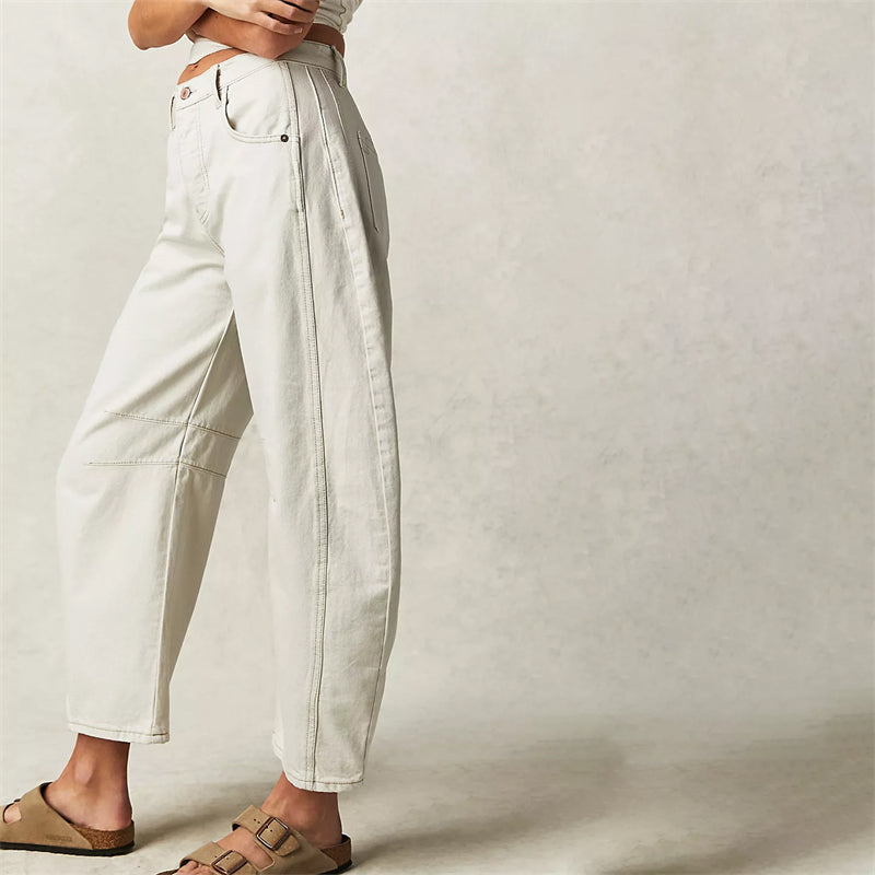 Mariann | Jeans a gamba larga eleganti per tutti i giorni 