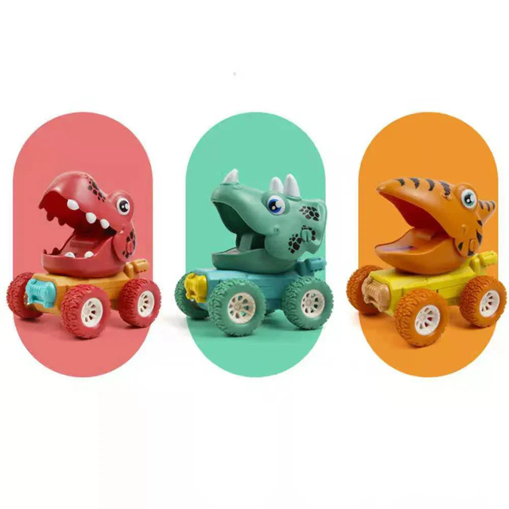 Juguetes de dinosaurios para niños Set de camiones monstruo