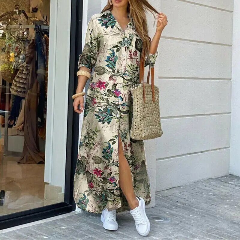 Alexa | Vestido de manga larga