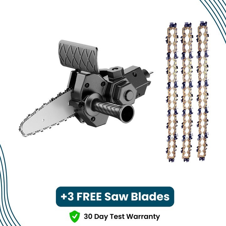 ChainMaster Pro - Transform Your Drill Into a Powerful Chainsaw