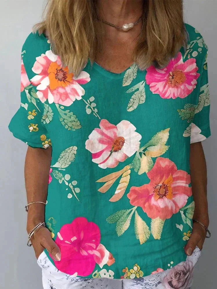 Maylee | Blusa Floral Atemporal