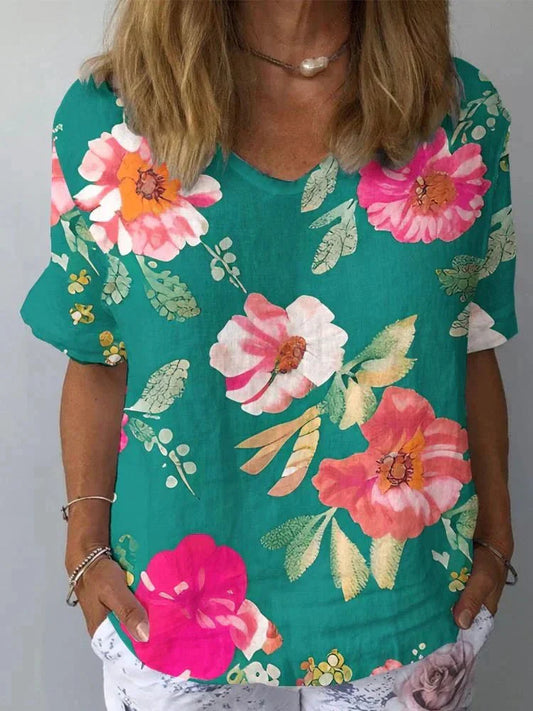 Maylee | Blusa Floral Atemporal