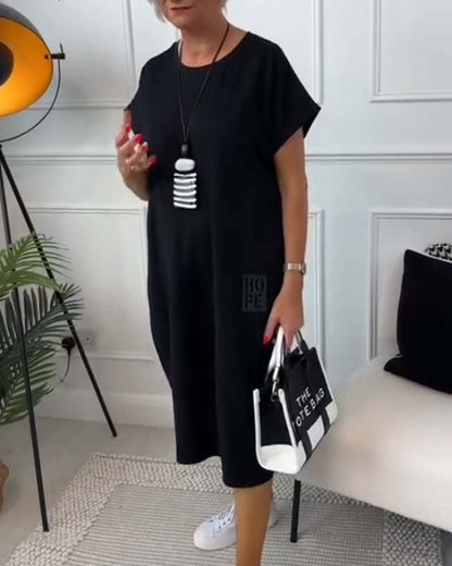 Cleo - Vestido elegante de manga corta