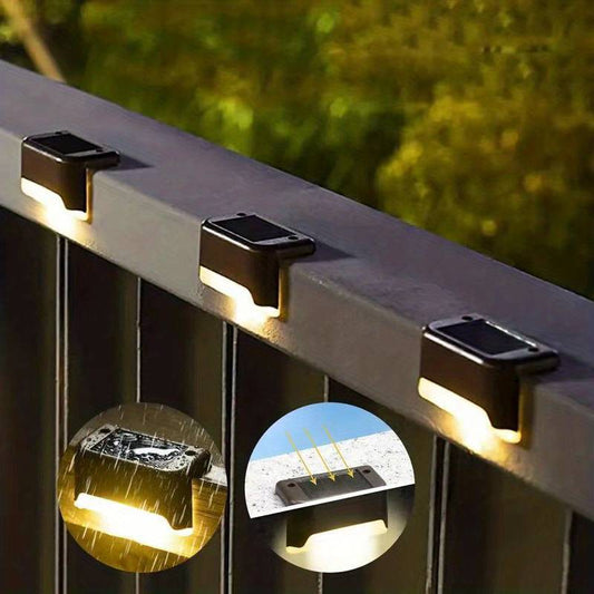 Luz de pared LED solar para jardín exterior