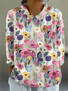 Jill | Top Floral Artístico