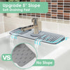 Protector contra salpicaduras AquaShield para fregadero | Protector de silicona para fregadero de cocina