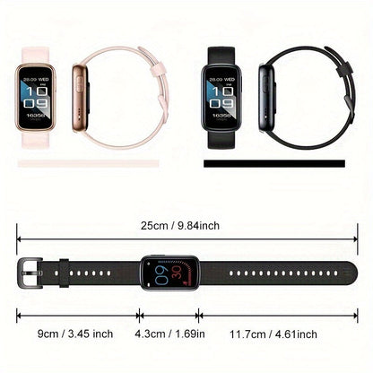 Reloj inteligente impermeable rastreador de fitness de silicona