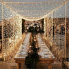 Fairy Lights Curtain Warm White LED USB Set