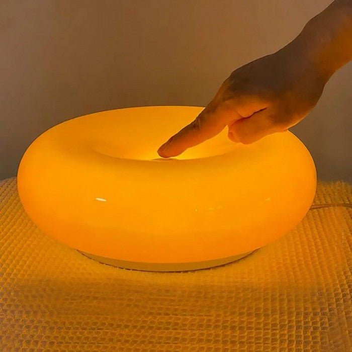 LED Table Lamp Modern Glass Ambient Light