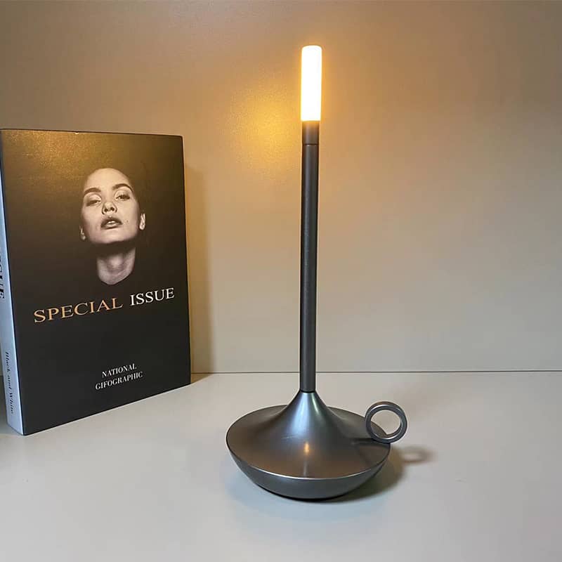 LED Table Lamp Modern Dimmable Aluminum Light