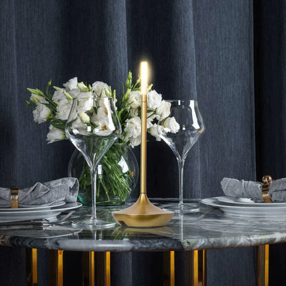 Lámpara de mesa con luz LED moderna regulable