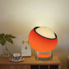 Glass Table Lamp with Modern Metal Base