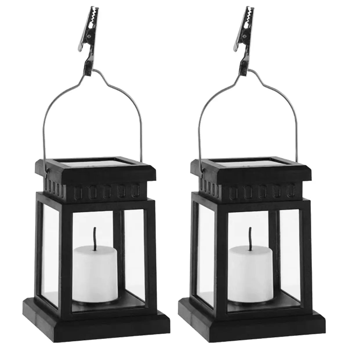 Faroles de exterior con iluminación LED solar