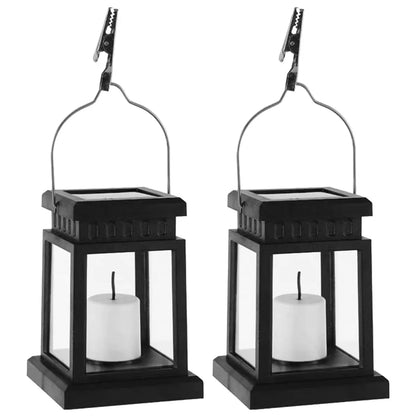 Faroles de exterior con iluminación LED solar