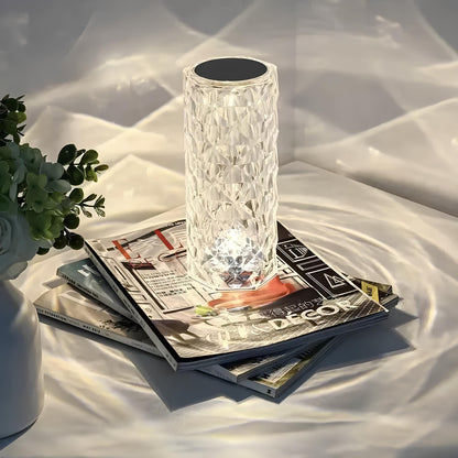 Lámpara de mesa con sensor táctil acrílico