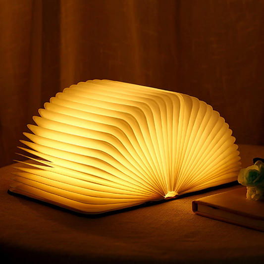 Lámpara de mesa plegable con luz LED para lectura diseño