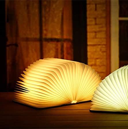 Lámpara de mesa plegable con luz LED para lectura diseño