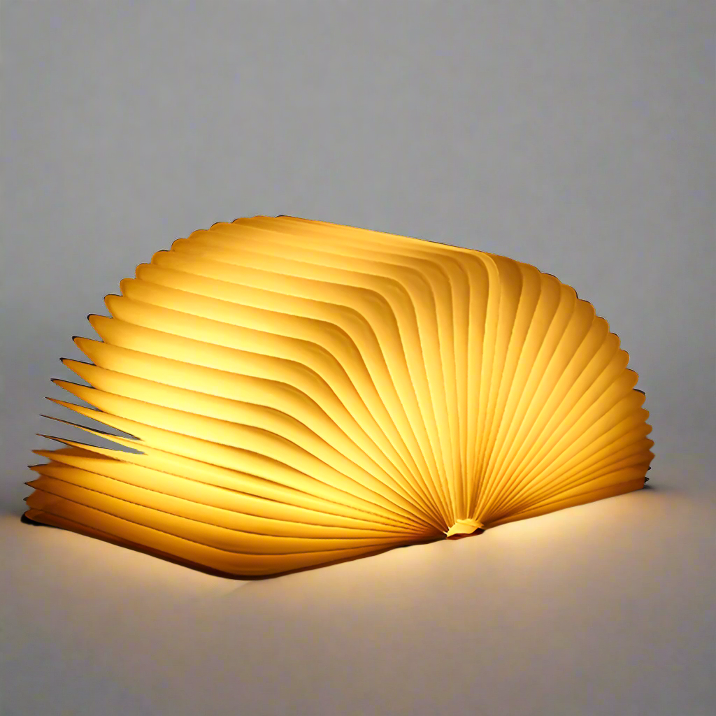 Lámpara de mesa plegable con luz LED para lectura diseño