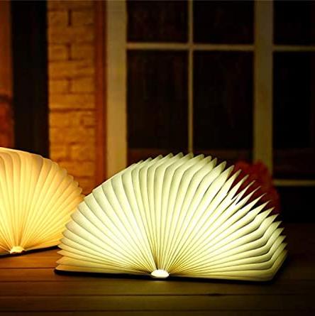 Lámpara de mesa plegable con luz LED para lectura diseño