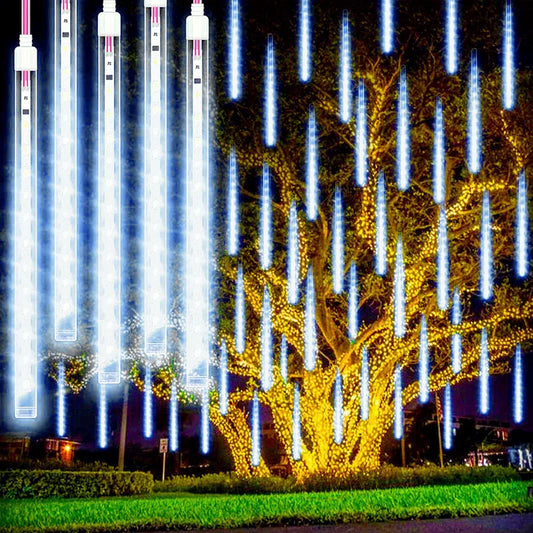Luces de Navidad LED Decoración de Jardín Meteorito
