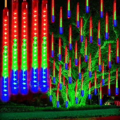 Luces de Navidad LED Decoración de Jardín Meteorito