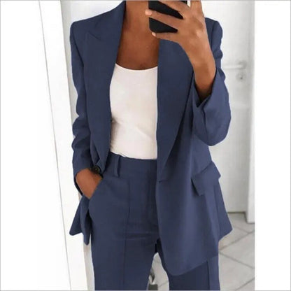 Conjunto completo Eva con blazer y pantalones