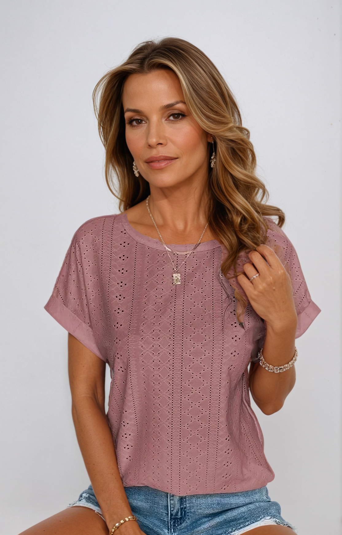 Eira | Top de Cuello Redondo de Verano