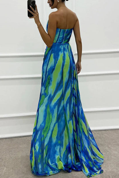 Elena | Vestido Maxi Vibrante
