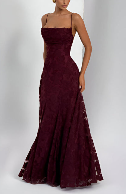 Franciszka | Lace Maxi Dress