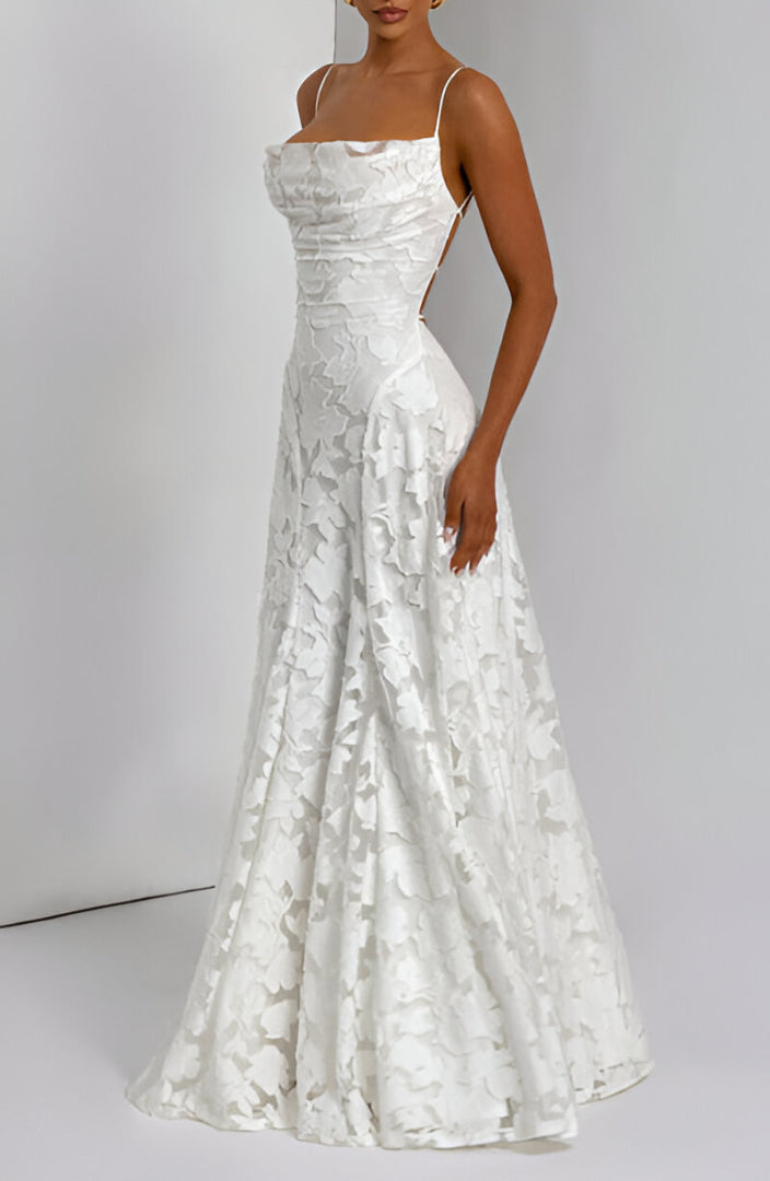 Franciszka | Lace Maxi Dress