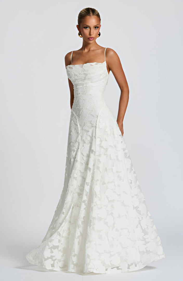 Franciszka™ | Vestido Maxi de Encaje Elegante – La Elección Perfecta para Ocasiones Especiales