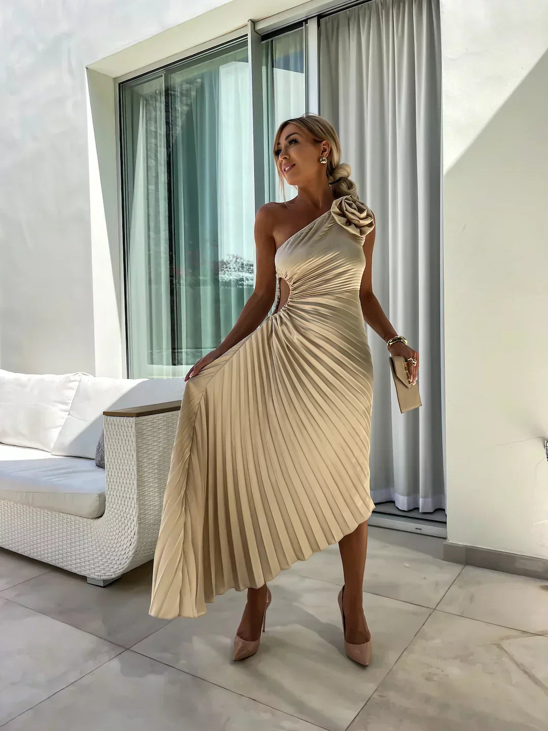 Camila | Vestido romántico de flores