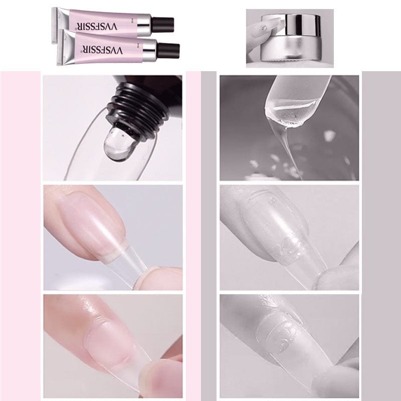 Kit de arte de uñas 3 en 1 | Consigue uñas perfectas de salón que duran semanas
