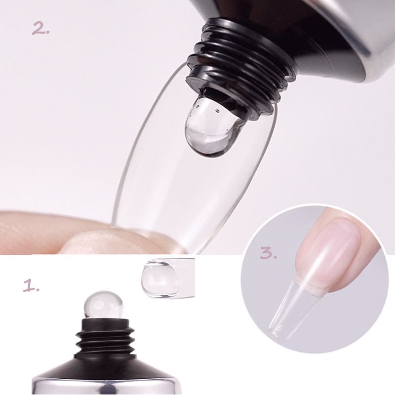 Kit de arte de uñas 3 en 1 | Consigue uñas perfectas de salón que duran semanas