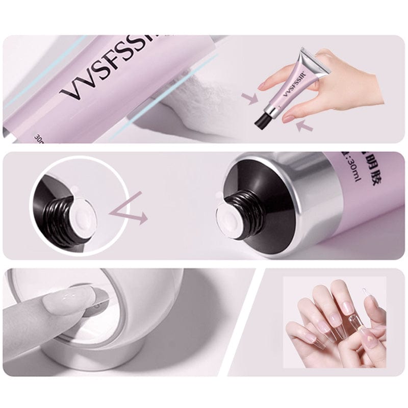 Kit de arte de uñas 3 en 1 | Consigue uñas perfectas de salón que duran semanas