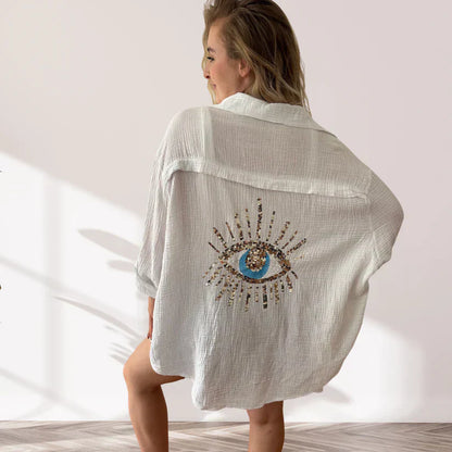 Nicole | Blusa de manga larga de verano